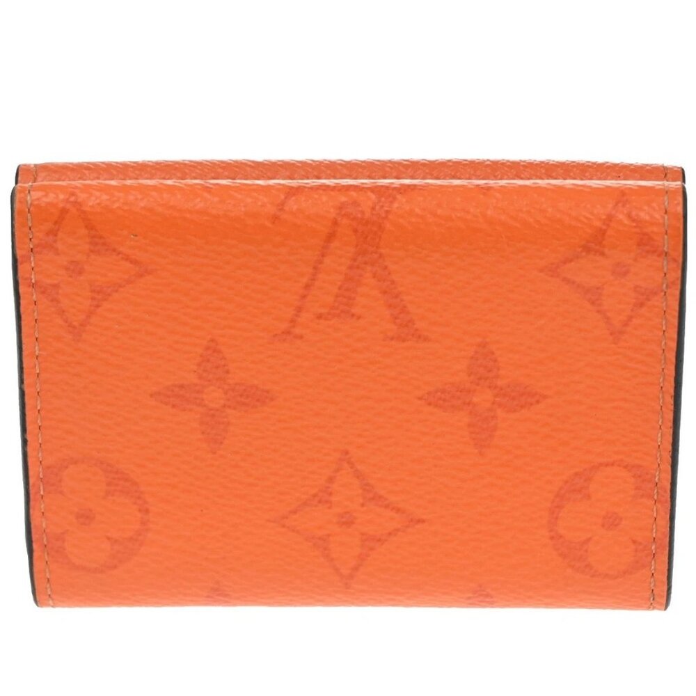 LOUIS VUITTON Wallet Compact Monogram Taiga Rama Leather Orange M69245 31CA642 - Picture 3 of 11